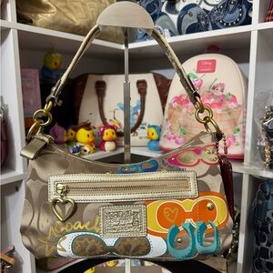 Coach Poppy ‘Pop C’ Shoulder Bag